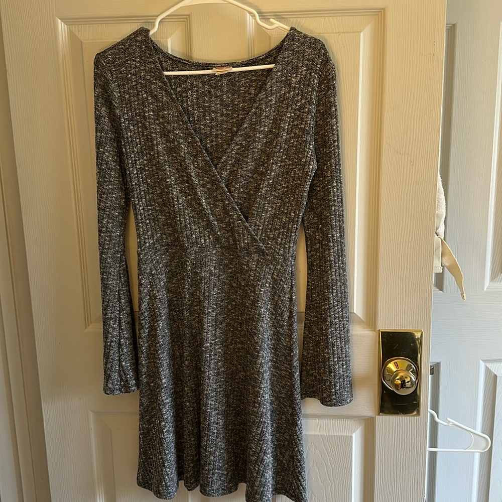 Target Mossimo Supply Co. Grey long sleeve dress